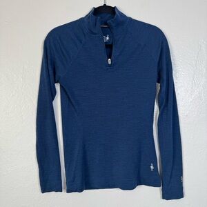 Smartwool Merino Wool 1/4 Zip Pullover Sweater